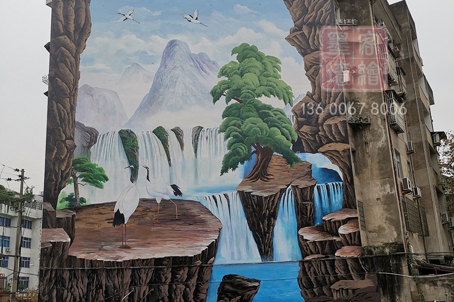 MK_QH187高墻墻繪